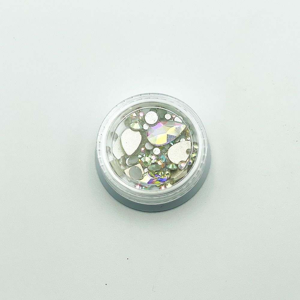 Mix Shaped Decor Stones - AB-multicolor